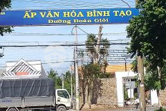 Đất bán 5 nền mặt tiền đường đoàn giỏi khu tđc bình tạo mỹ tho