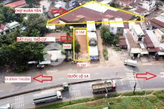 Bán đất 2 mặt tiền kinh doanh ngay tp long khánh