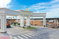 Bán đất long thành vào sân bay 2km. sổ đỏ, thổ cư, chỉ cần trả trước 560 triệu.lh 0938003756