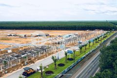 Đất vuông vức, gần sân bay long thành, đường lớn chỉ cần xây nhà ở, hạ tầng ht