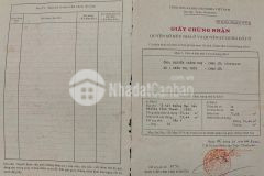 Bán nhà mặt tiền mạc cửu