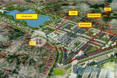 Nền ngoại giao lk9 38 view công viên kdc hồ mật sơn, sao đỏ, chí linh, hải dương.