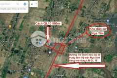 1 lô duy nhất mặt đường từ thức, nga sơn, thanh hóa. 100m2 giá 1,585 tỷ. lh 0974740627