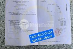 Bán siêu phẩm mặt tiền đường liên xã xuống biển 10673m, đầu tư đón đầu cơ sở hạ tầng, lh 0937251240