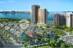 Shoptel sonasea 2 mặt tiền 6 tầng x 95m2, giá 5,5 tỷ, sổ đỏ vĩnh viễn