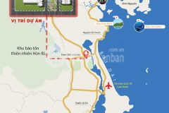 Đất trung tâm huyện kết nối đại lộ nguyễn tất thành, biển bãi dài chỉ 5p được quy hoạch 1500