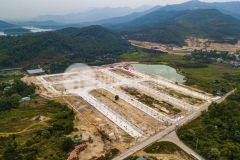 Cần bán gấp lô đất nền thanh sơn uông bí 9trm2 gần chùa 3 vàng