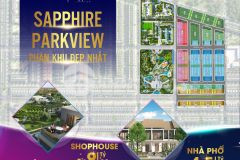 Chính thức ra mắt các sản phẩm shophouse và phân khu sapphire park view phân khu đẹp nhất dự án gem sky world