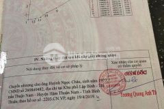 Bán 1,4 mẫu đất rẫy giáp sông phan,tân lập, hàm thuận nam, bình thuận