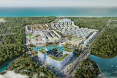 Bán suất ng shophouse meyhome phú quốc dt 117m2 giá 10.320 tỷ vốn ban đầu 2.3 tỷ, lh 0943947796