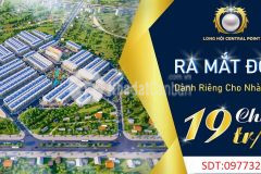 Nhận bookning dự án long hội central point nhơn trạch đồng nai chỉ 19trm2