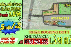 Hơn 30 nhà đầu tư đã lựa chọn lâm hàbooking ngay chỉ còn 12 nền trước 952021 0763562533