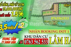 Đầu tư đất đà lạt...1 lời 1nhận booking 30 triệu nền đến 165kdc duy nhất hoàn thiện pháp lý