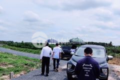 Đất gần khu dân cư thuận lợi cho việc kinh doanh nhà trọ, buôn bán, xây nhà ở.