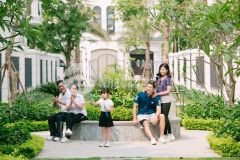 Căn song lập 180m2 từ 7,3 tỷ rẻ nhất khu phong lan, view vườn hoa và view sông cực đẹp, ký mới cđt