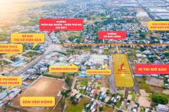 Bán đất chợ giá rẻ, kinh doanh cho thuê đều thuận tiện