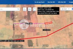 Đất hòa thắng có đường hiện ngay đường dt716 giá chỉ 120.000đm2