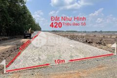 Đất mặt tiền hớn quản sổ hồng riêng