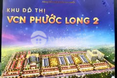 Bán lô đất mặt tiền đường a2 khu đô thị vcn phước long 2 nha trang đối diện chung cư