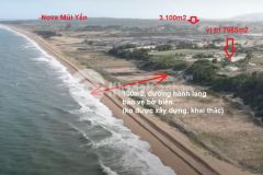 Bán đất biển kdl bàu trắng 1,2 tỷ 1000m2 bình thuận, shr
