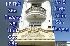 Bán nhà mt kdc bình thành quận bình tân 4x15 4 tấm shr