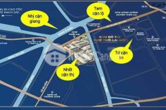 Nhà khu đô thị mặt tiền chợ