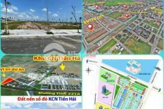 Đất nền sổ đỏ từng lô tiền hải thái bình giá chỉ từ 22 tr siêu hót