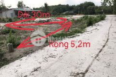 Đất thị xã trảng bàng tây ninh 5,2x30 thổ cư giá rẻ