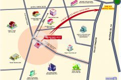 Đất sào đồng phú mặt tiền đường nhựa lớn ngay ubnd, trường cấp 1,2 tân hưng