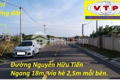 Bán lô đất thổ cư mặt tiền nguyễn hữu tiến, thanh hải cách bãi biển 200m