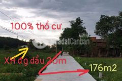 Đất hiệp thạnh gò dầu tây ninh 176m2 giá rất rẻ