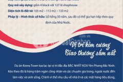 Gấp gấp, chính thức mở bán đợt 1 gồm 16 căn shophouse gần nhà máy samsung, kcn yên phong, bắc ninh