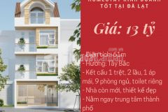 Gia đình có việc không kinh doanh nữa bán hómestay nằm ngay trung tâm phường 2 đà lạt