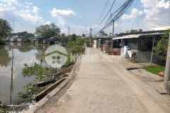 Bán nền thổ cư 100, mặt tiền view sông ngang 7,7m,mỹ khánh,phong điền,cần thơ.