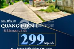 Đất nền ven đà nẵng, giá trị ban đầu 299 triệu, phù hợp mua để dành và ở