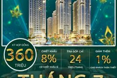 Tháng 7 chiết khấu khủng đến 8 thanh toán nhẹ nhàng 1tháng