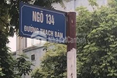 Chính chủ bán mảnh đất ngõ 134 thạch bàn dt 34m2, mt 4m, ô tô 15m, 2.2 tỷ