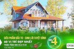 Bán đất nền ngay cạnh trung tâm thương mại sầm uất gía chỉ từ 3,8trm2