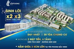 Shophouse khu công nghiêp cát tường smart city yên phong bắc ninh
