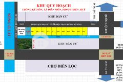 Bán đất phong điền, huế diện tích 200m2 10x20. giá 630 triệu.