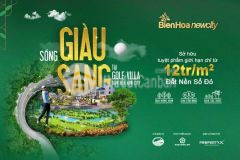 Biệt thự ven sông view sân golf giá chỉ từ 20trm2.