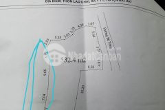 Bán đất tại lao chải, y tý, diện tích 532m2.
