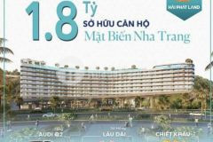 Chỉ từ 1,8 tỷ sỡ hữu ngay căn hộ khách sạn mặt biển nha trang sở hữu lâu dài