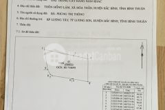 Bán 1ha1 đất xã hoà thắng sát dt716 giá chỉ 150km2 huyện bắc bình