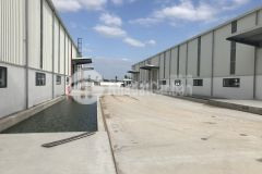 Cho thuê nhà xưởng diện tích 4.480m2 kcn đại đồng, contener chạy quanh xưởng.