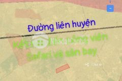 Bán lô đất bình thuận 4100m2 gần safari 3300 ha rạng đông, cách đường liên huyện 250m