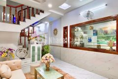 Nhà shr 3 lầu đúc hxh đường phạm văn chiêu gò vấp 5,35 tỷ.