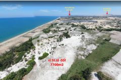Bán đất ven biển bình thuận 7700m2 sổ đỏ cách biển 200m