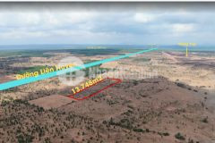 95km2 đất vườn bình tân đường liên huyện 13748m2, sổ đỏ sang tên ngay