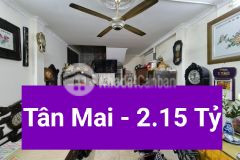 Gần phố, ô tô, ở ngay, tân mai, dt 30m2 x 3t, giá 2.15 tỷ.